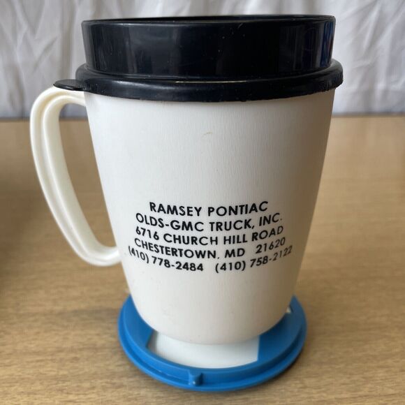 Mr Goodwrench Aladdin Mug Ramsey Pontiac Olds-GMC Truck Inc Chestertowd MD Rare - Picture 2 of 5